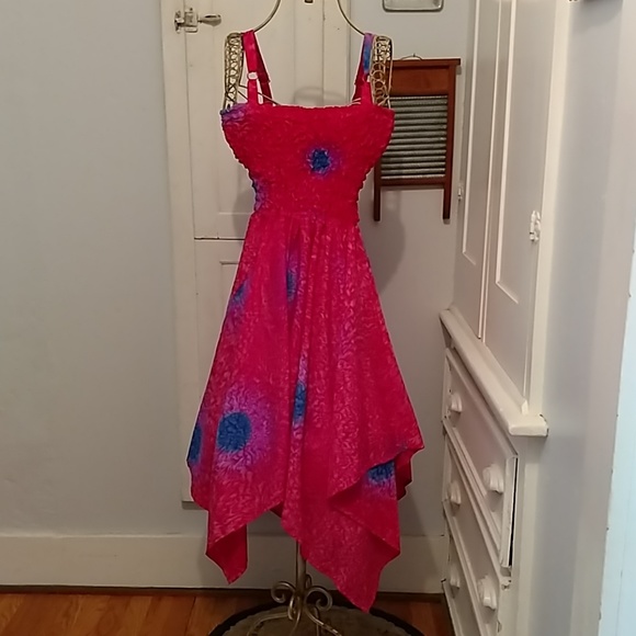 🎀Rima smocked top sundress Sz OS - Picture 6 of 8